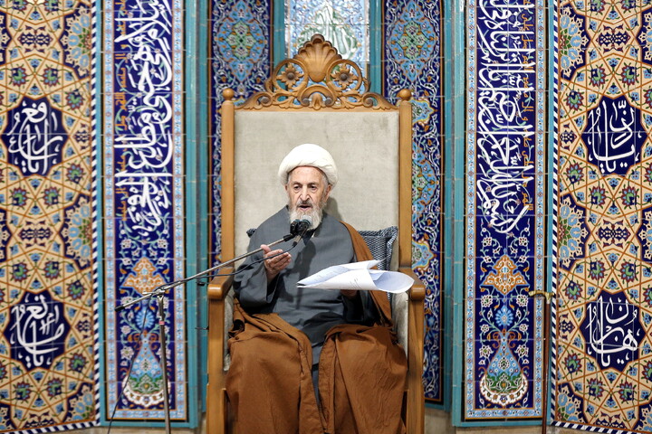 تصاویر/ درس اخلاق هفتگی آیت الله العظمی سبحانی