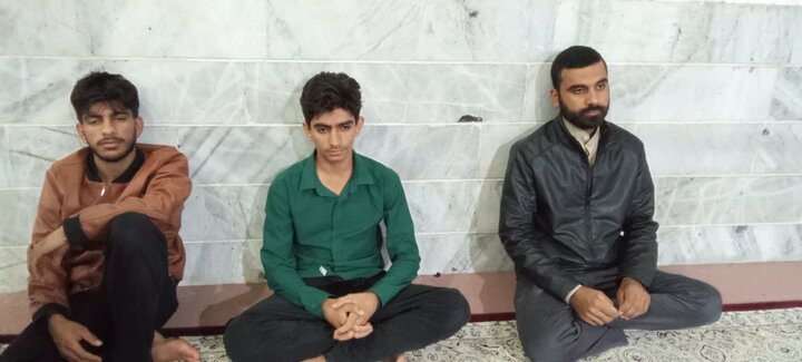 مراسم شب شهادت امام هادی علیه‌السلام در حوزه علمیه قائمیه شهرستان بم.