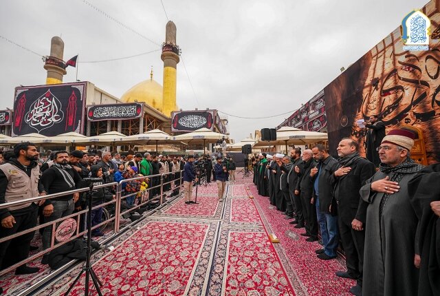 Photos/Grande Affluence des Pèlerins aux Sanctuaires de Samarra pour l’Anniversaire du Martyre de l’Imam Hadi (a.s.)