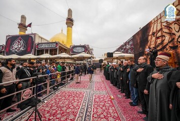 Photos/Grande Affluence des Pèlerins aux Sanctuaires de Samarra pour l’Anniversaire du Martyre de l’Imam Hadi (a.s.)