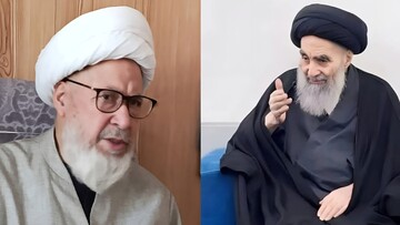 دیدار امام جمعه شهر سکردو پاکستان با آیت‌الله العظمی سیستانی