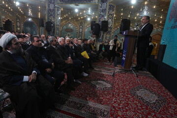 تصاویر / آیین بزرگداشت استاد علی اکبر پرورش یاور صدیق انقلاب در اصفهان