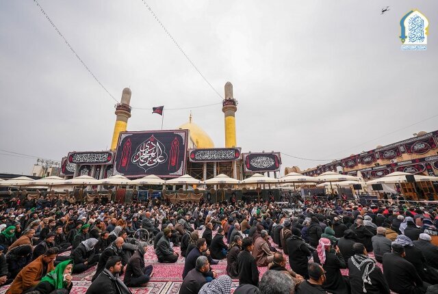 Photos/Grande Affluence des Pèlerins aux Sanctuaires de Samarra pour l’Anniversaire du Martyre de l’Imam Hadi (a.s.)