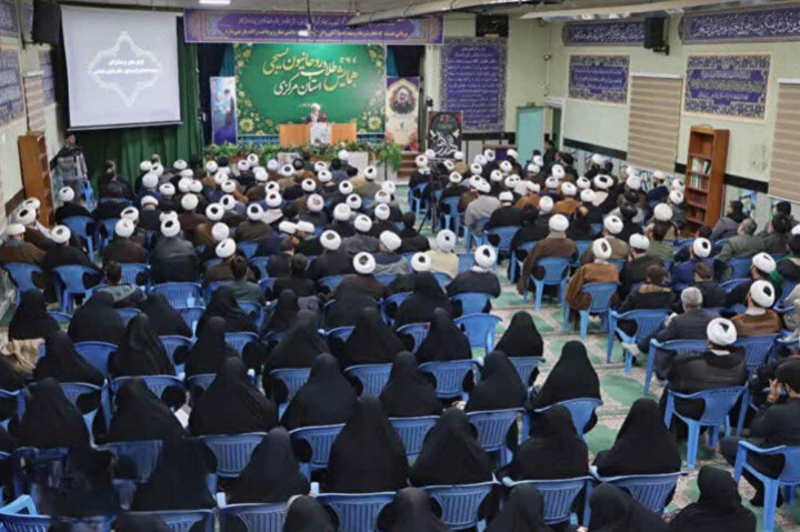 تصاویر/همایش طلاب و روحانیون بسیجی استان مرکزی