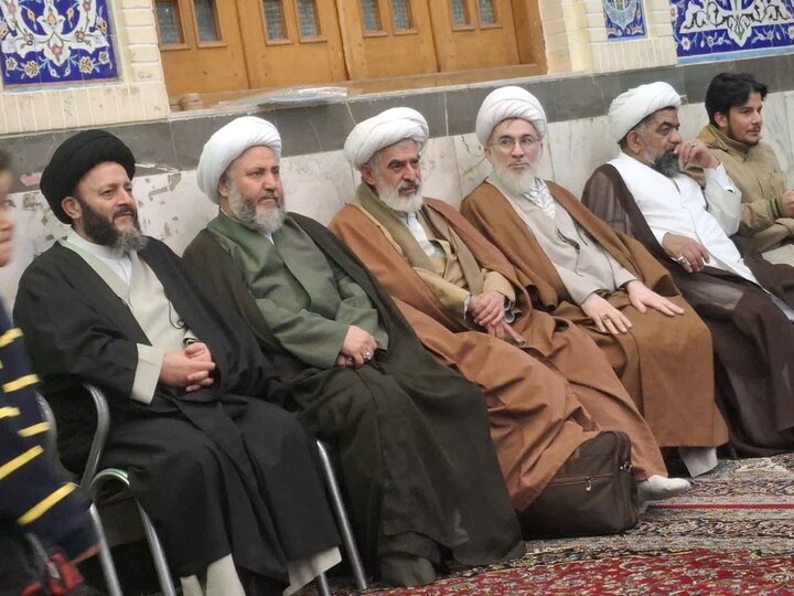 تصاویر/ یادواره ۱۳۹ شهید روحانی عملیات کربلای ۴ درحسینیه آیت الله مصطفوی کاشان