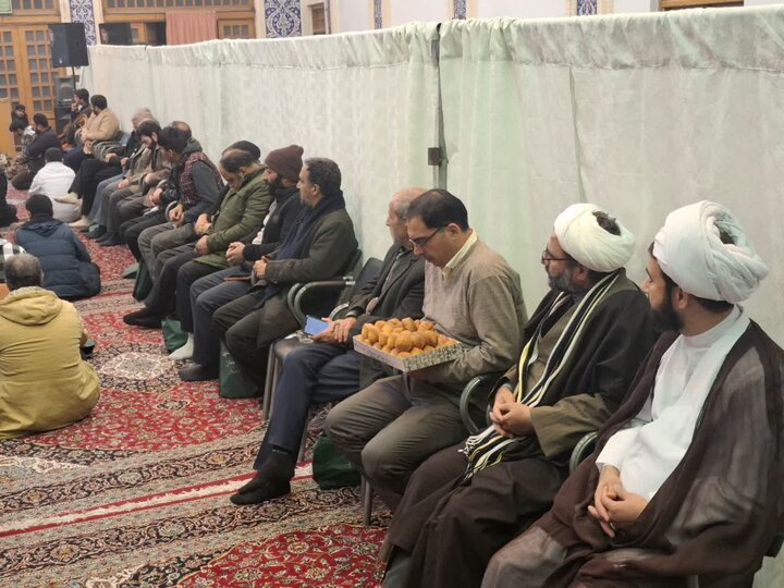 تصاویر/ یادواره ۱۳۹ شهید روحانی عملیات کربلای ۴ درحسینیه آیت الله مصطفوی کاشان