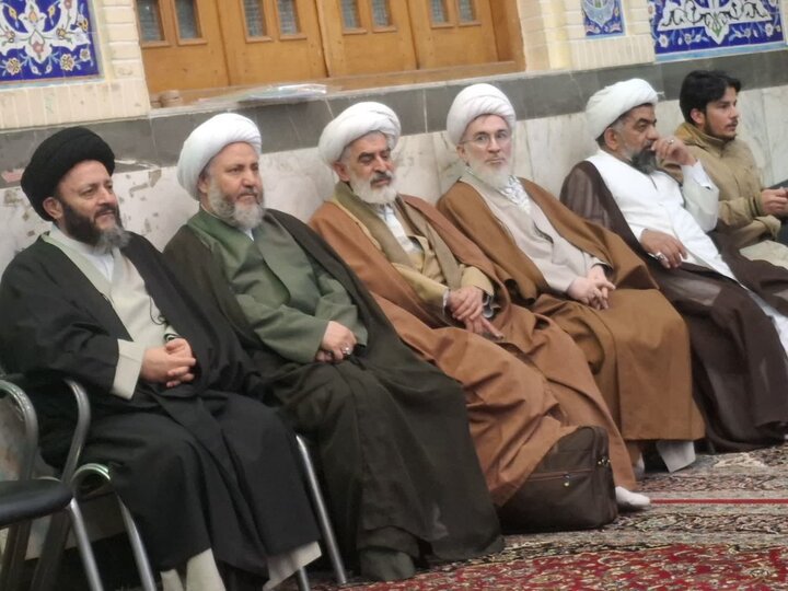 تصاویر/ یادواره ۱۳۹ شهید روحانی عملیات کربلای ۴ درحسینیه آیت الله مصطفوی کاشان