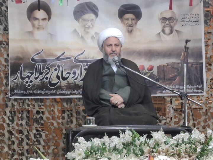 تصاویر/ یادواره ۱۳۹ شهید روحانی عملیات کربلای ۴ درحسینیه آیت الله مصطفوی کاشان