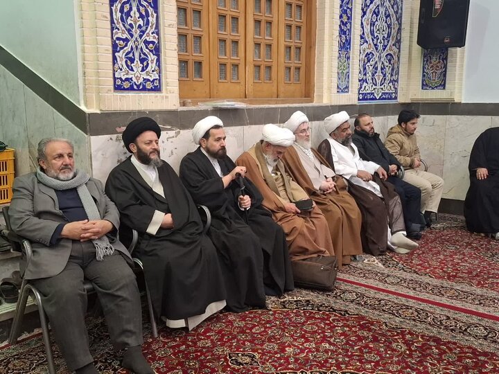 تصاویر/ یادواره ۱۳۹ شهید روحانی عملیات کربلای ۴ درحسینیه آیت الله مصطفوی کاشان