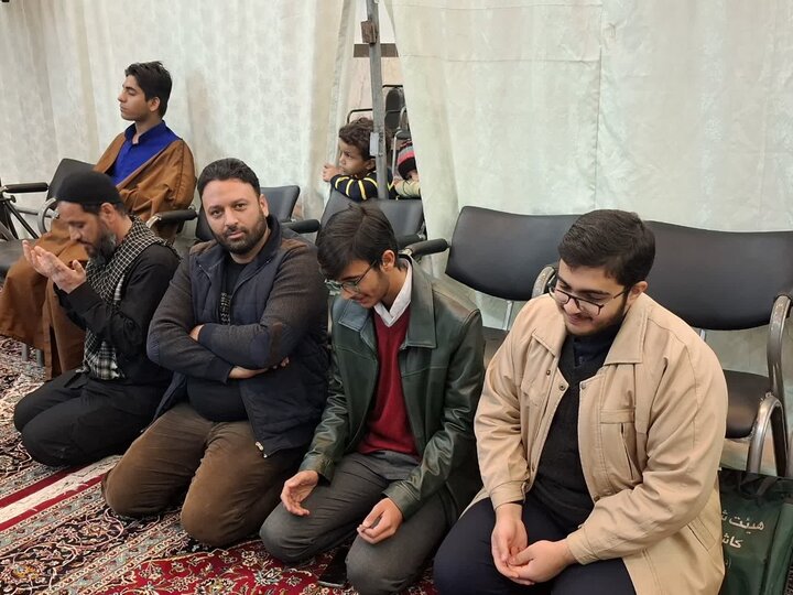 تصاویر/ یادواره ۱۳۹ شهید روحانی عملیات کربلای ۴ درحسینیه آیت الله مصطفوی کاشان