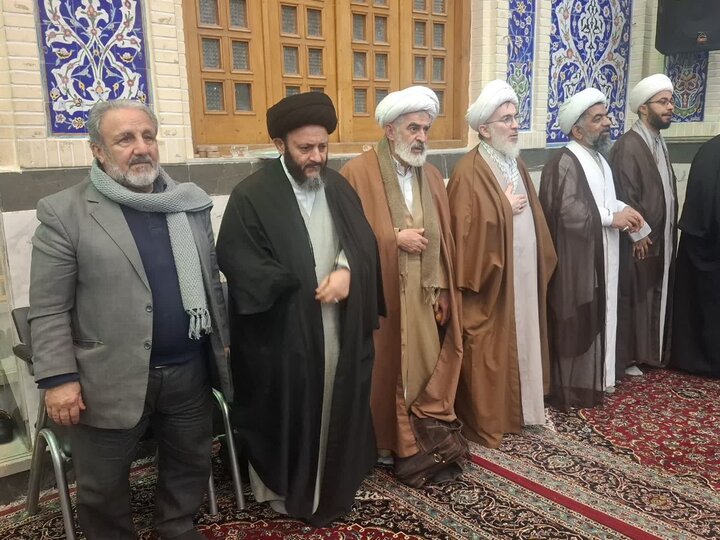 تصاویر/ یادواره ۱۳۹ شهید روحانی عملیات کربلای ۴ درحسینیه آیت الله مصطفوی کاشان