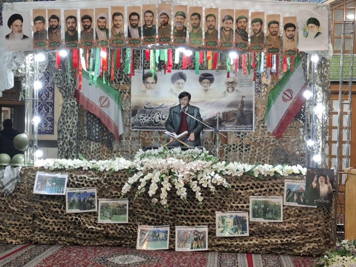 تصاویر/ یادواره ۱۳۹ شهید روحانی عملیات کربلای ۴ درحسینیه آیت الله مصطفوی کاشان