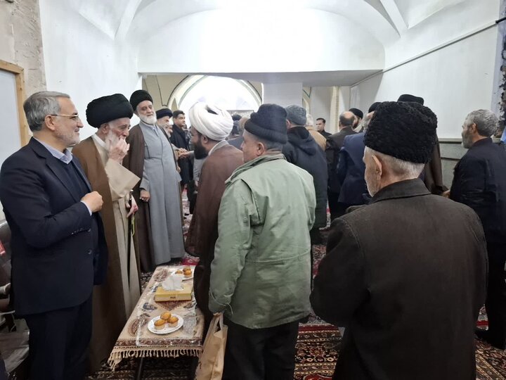 تصاویر/شصت و ششمین سالگرد ارتحال آیت الله میر سید علی یثربی در کاشان