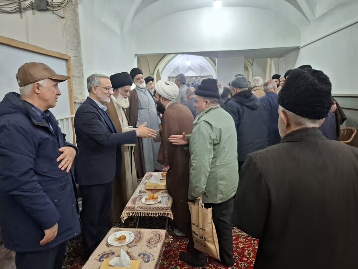 تصاویر/شصت و ششمین سالگرد ارتحال آیت الله میر سید علی یثربی در کاشان