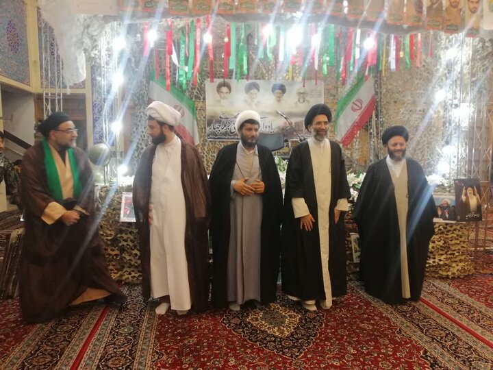 تصاویر/ یادواره شهدای روحانی عملیات کربلای ۴ در کاشان