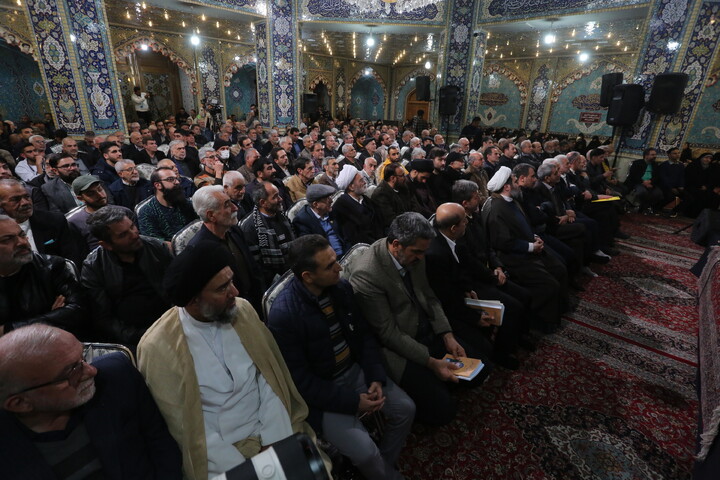 تصاویر / آیین بزرگداشت استاد علی اکبر پرورش باور صدیق انقلاب در اصفهان