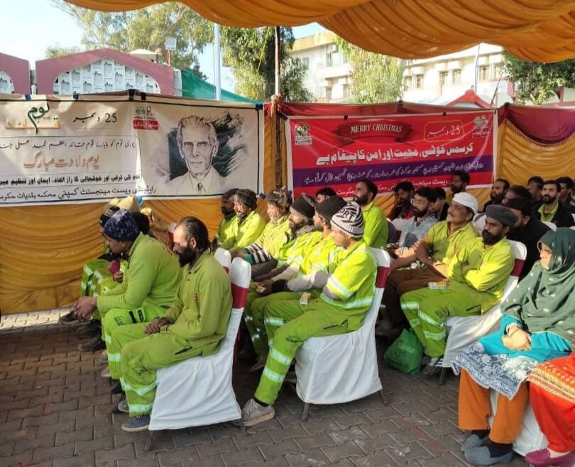 راولپنڈی میں کرسمس اور قائدِ اعظم ڈے کے موقع پر بین المذہبی ہم آہنگی کا عملی مظاہرہ؛ مسیحی برادری سے اظہارِ یکجہتی