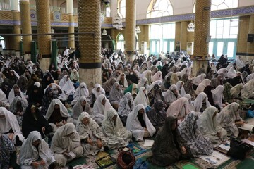 تصاویر/ نماز عبادی سیاسی جمعه در قرچک