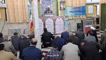 تصاویر/ برگزاری آیین عبادی سیاسی نماز جمعه در شهرستان بدره