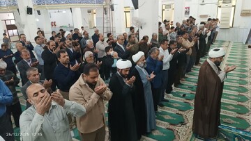 تصاویر/ نماز عبادی سیاسی جمعه آبدان