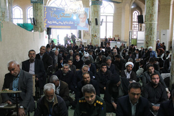 تصاویر/ برگزاری نماز جمعه شهرستان خاتم