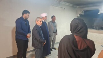 تاکید امام جمعه خورموج بر رسیدگی فوری به خسارت دیدگان حادثه آتش‌سوزی