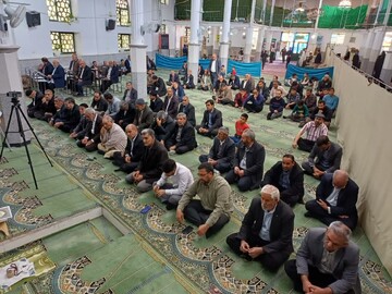 تصاویر/ اقامه نماز جمعه امین‌شهر