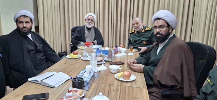 تصاویر/ دیدار سردار جمیری با حجت‌الاسلام والمسلمین ملکی