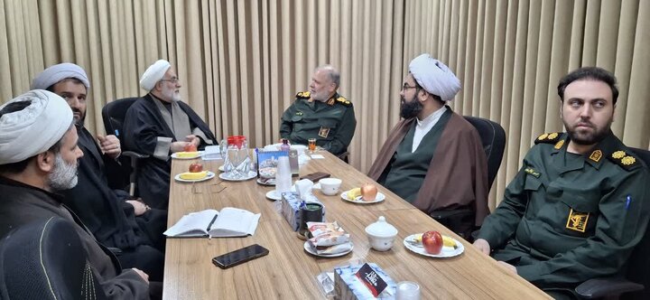 تصاویر/ دیدار سردار جمیری با حجت‌الاسلام والمسلمین ملکی