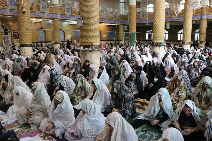 تصاویر/ نماز عبادی سیاسی جمع در قرچک