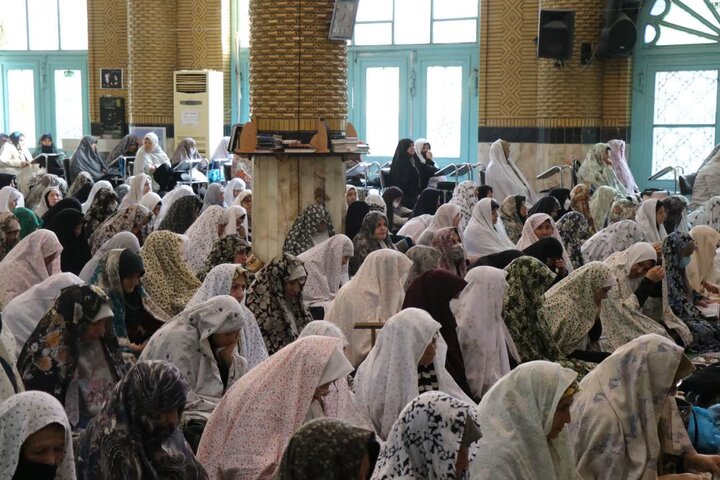 تصاویر/ نماز عبادی سیاسی جمع در قرچک