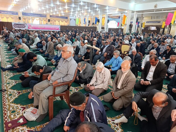 تصاویر/آیین عبادی سیاسی نمازجمعه امروز شهر بوشهر