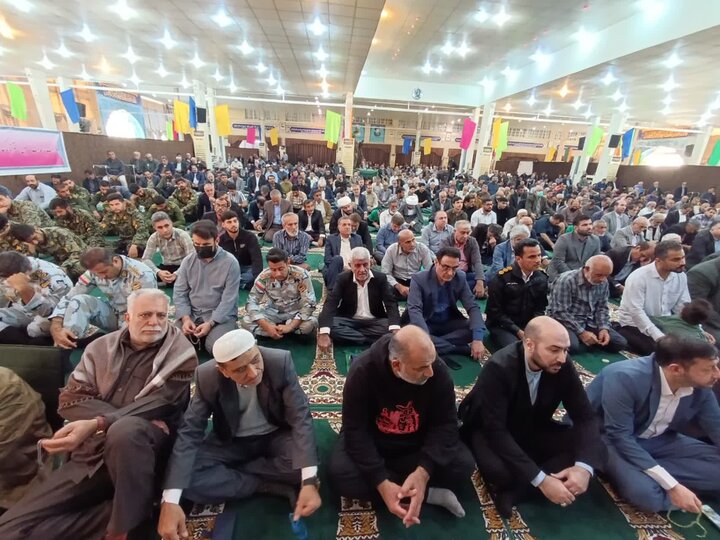 تصاویر/آیین عبادی سیاسی نمازجمعه امروز شهر بوشهر