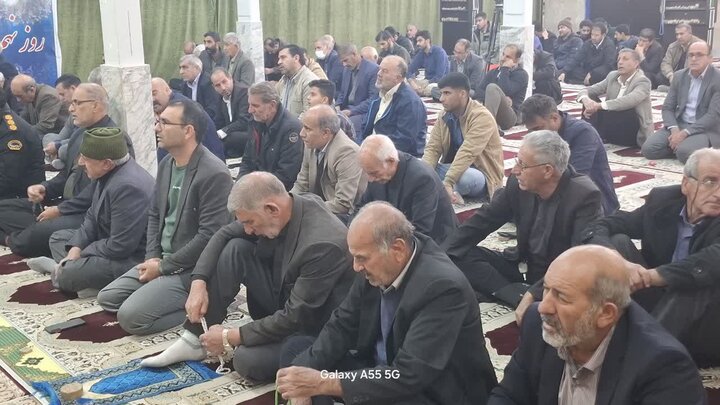 / برگزاری آیین عبادی سیاسی نماز جمعه در شهرستان بدره