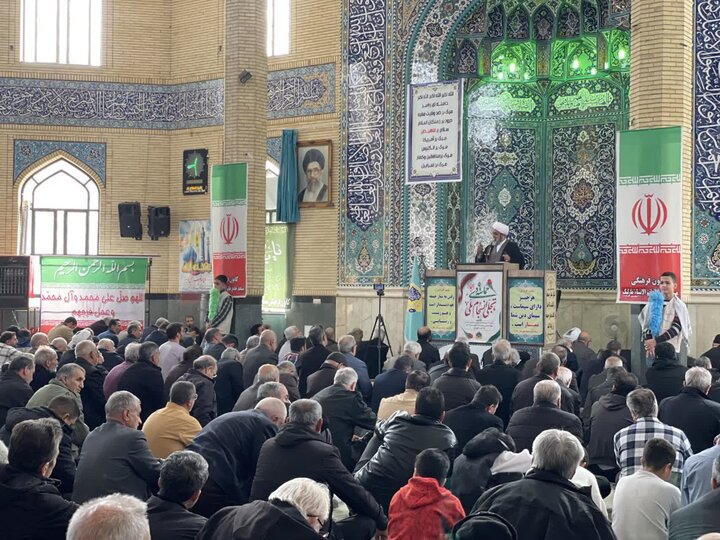 تصاویر/ نماز عبادی سیاسی جمعه در ملارد