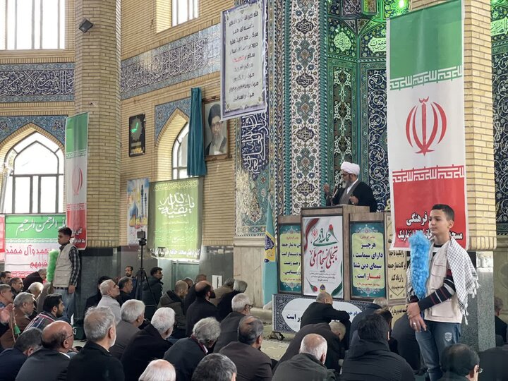 تصاویر/ نماز عبادی سیاسی جمعه در ملارد