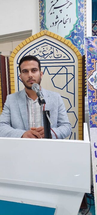 نمازجمعه امروز شهر جم به روایت تصاویر