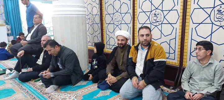 نمازجمعه امروز شهر جم به روایت تصاویر