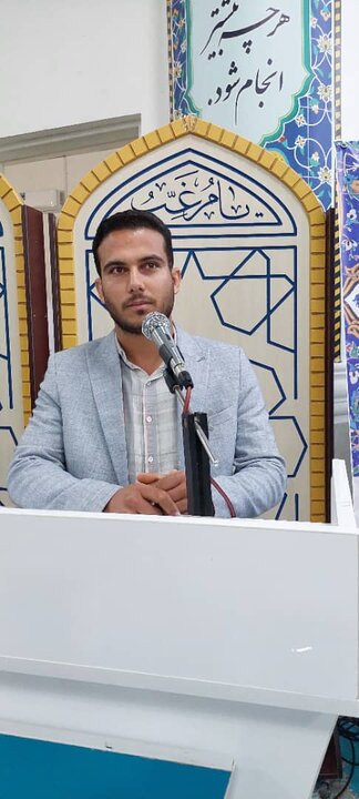 نمازجمعه امروز شهر جم به روایت تصاویر