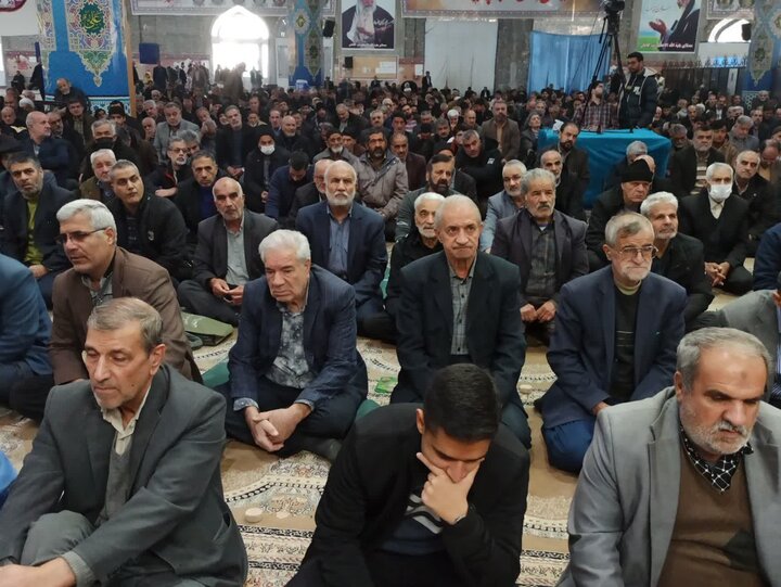 تصاویر/ نماز عبادی سیاسی جمعه کاشان