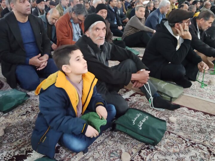 تصاویر/ نماز عبادی سیاسی جمعه کاشان