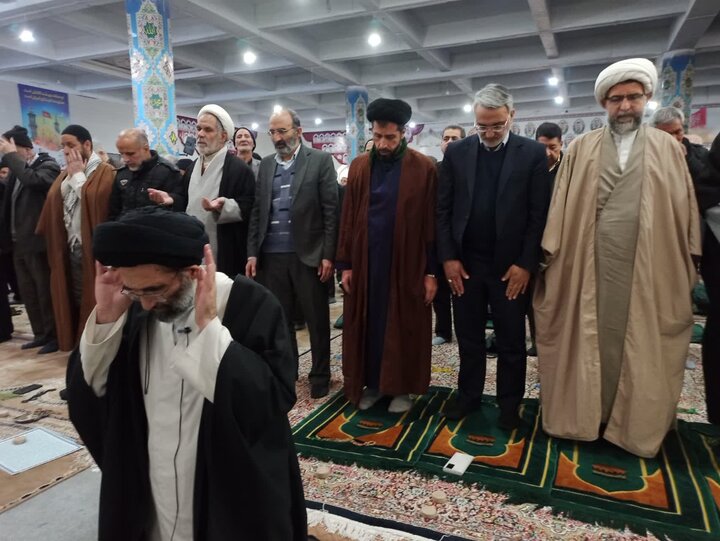 تصاویر/ نماز عبادی سیاسی جمعه کاشان