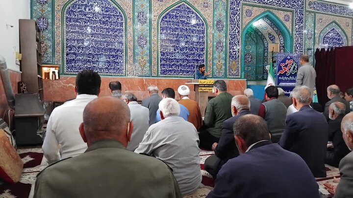 تصاویر/ آیین عبادی سیاسی نمازجمعه امروز شهر سعدآباد