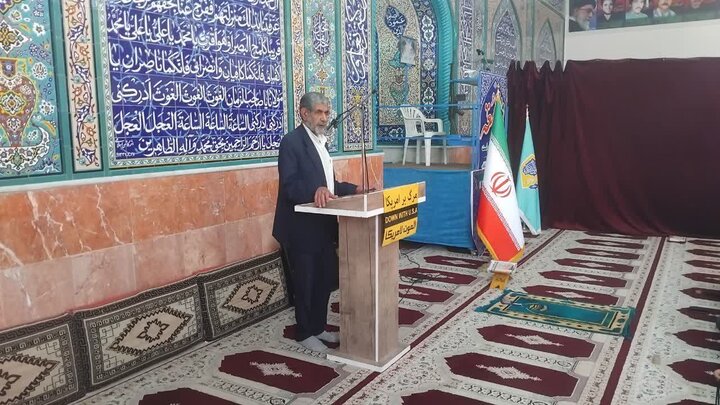 تصاویر/ آیین عبادی سیاسی نمازجمعه امروز شهر سعدآباد