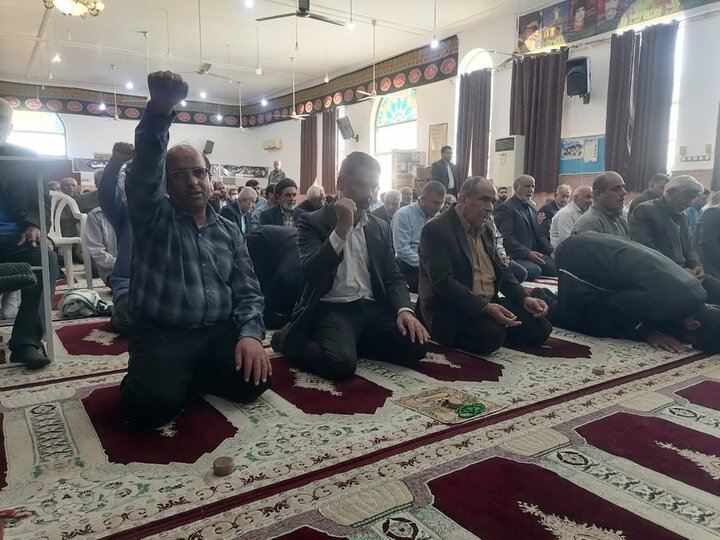 تصاویر/ آیین عبادی سیاسی نمازجمعه امروز شهر سعدآباد