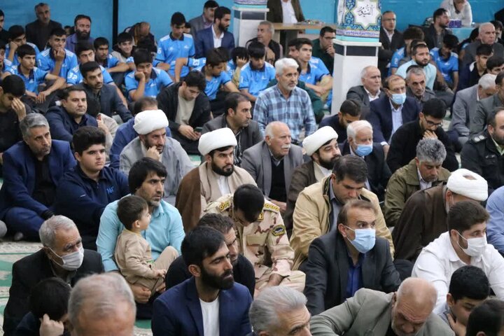 تصاویر/ اقامه نماز جمعه در شهرستان دهلران