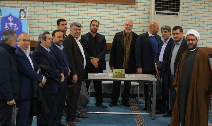 تصاویر/ نماز عبادی سیاسی جمعه در ساوجبلاغ