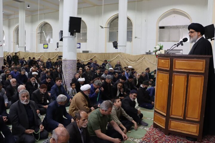 تصاویر/ برگزاری نماز جمعه شهرستان بافق