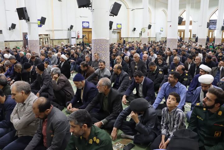 تصاویر/ برگزاری نماز جمعه شهرستان بافق
