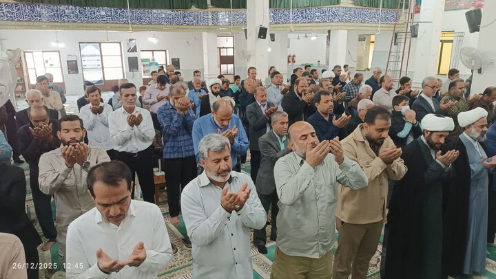 نماز جمعه آبدان به روایت تصویر